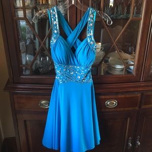 Hailey Logan Xs dress with beading.